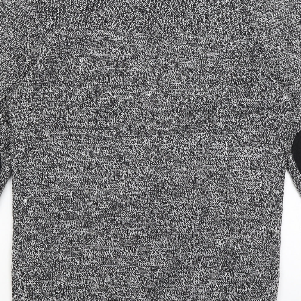 Divided Mens Grey   Cardigan Jumper Size S