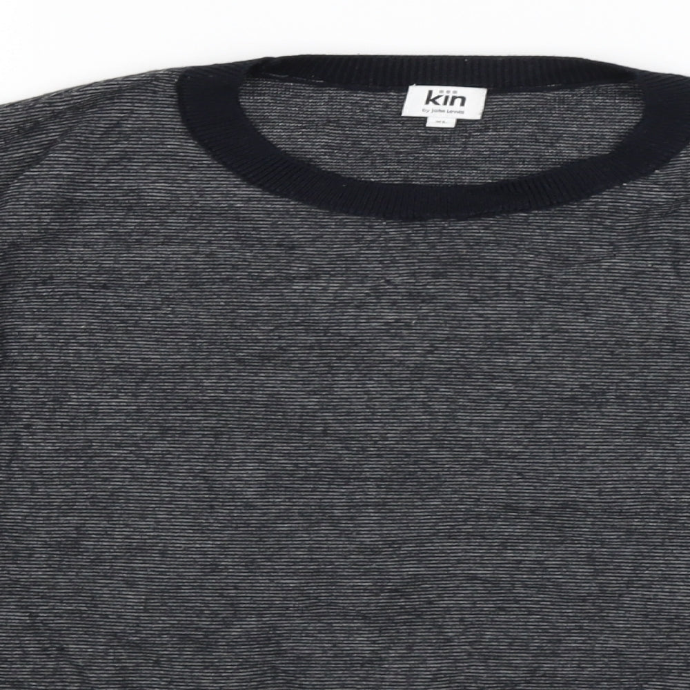 Kin Mens Grey   Pullover Jumper Size XL