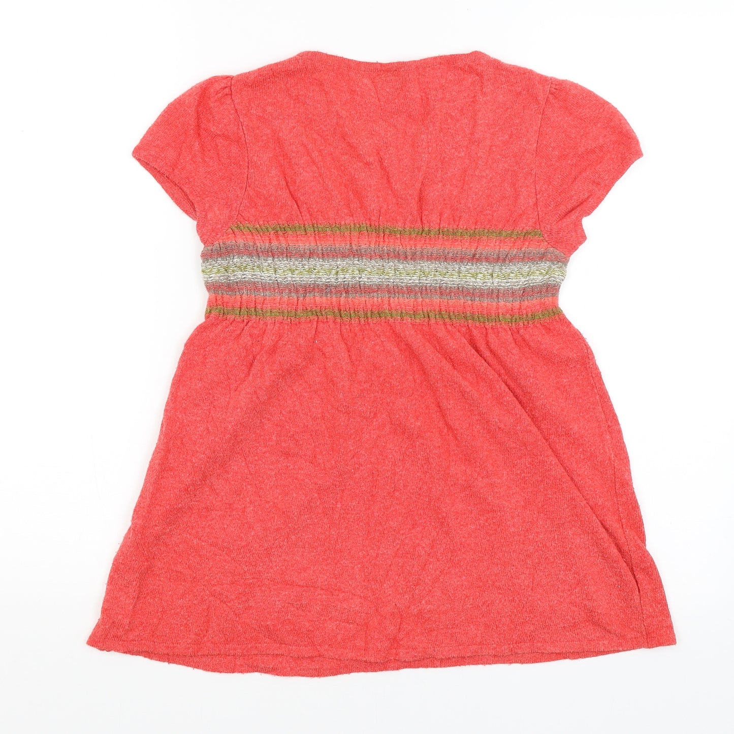 Topshop Womens Red   Basic T-Shirt Size 8