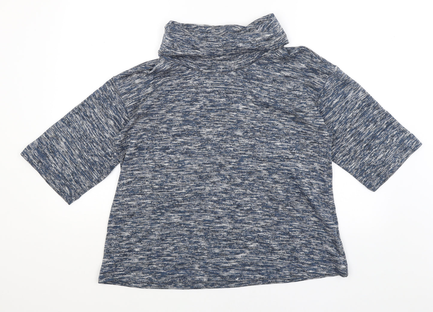 Principles Womens Blue   Basic T-Shirt Size 14