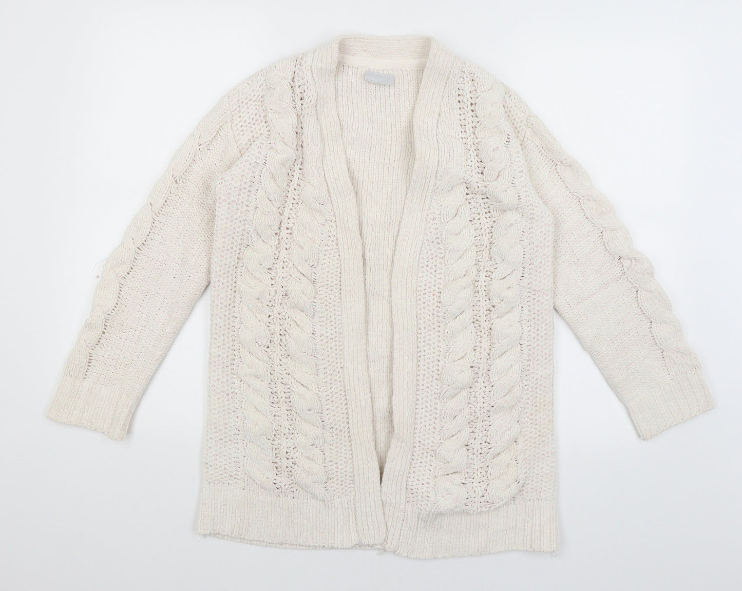 NEXT Girls White   Wrap Jumper Size 11 Years