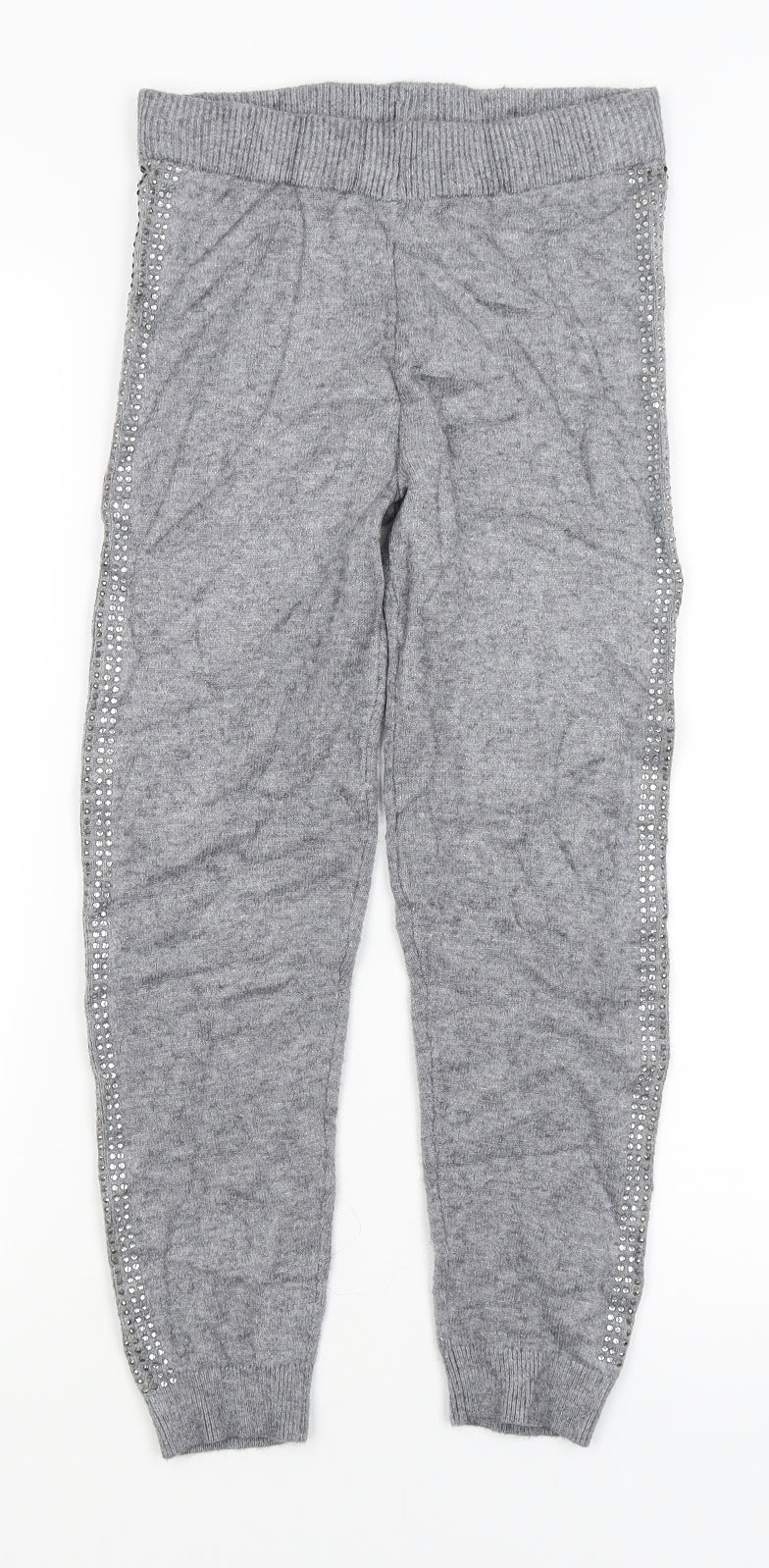Primark Girls Grey   Jogger Trousers Size 10-11 Years