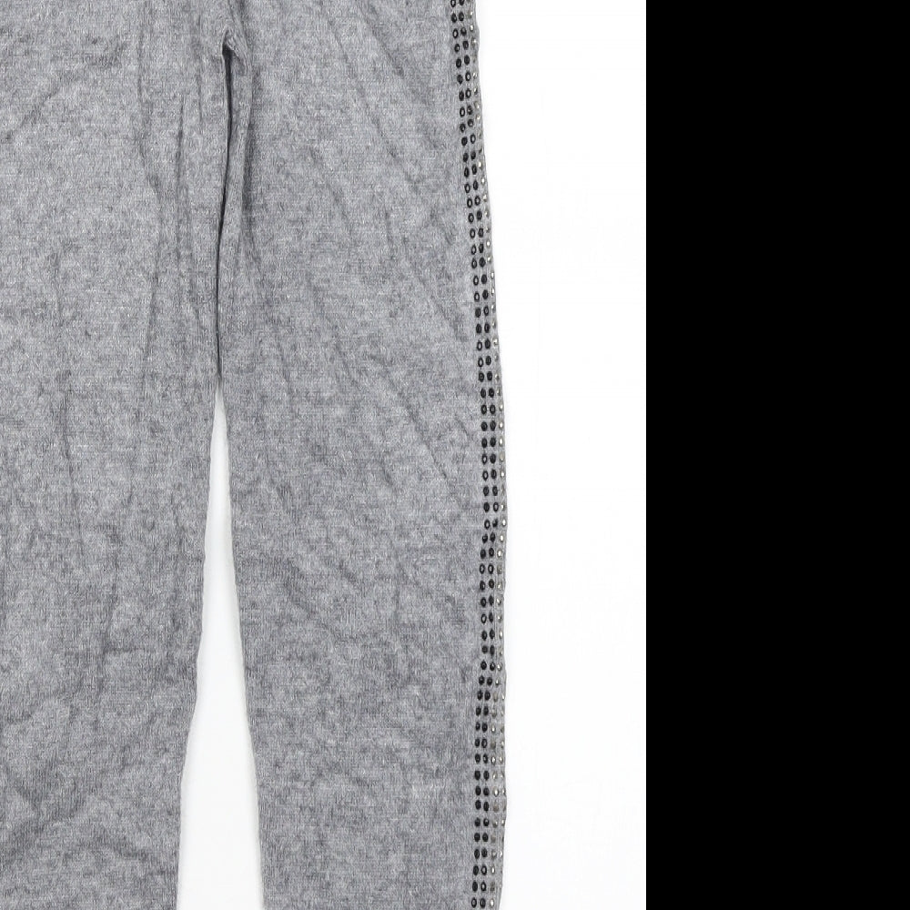 Primark Girls Grey   Jogger Trousers Size 10-11 Years