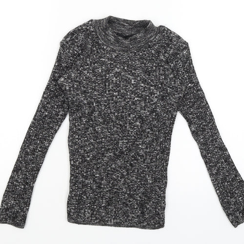 Atmosphere Womens Black   Basic T-Shirt Size 8