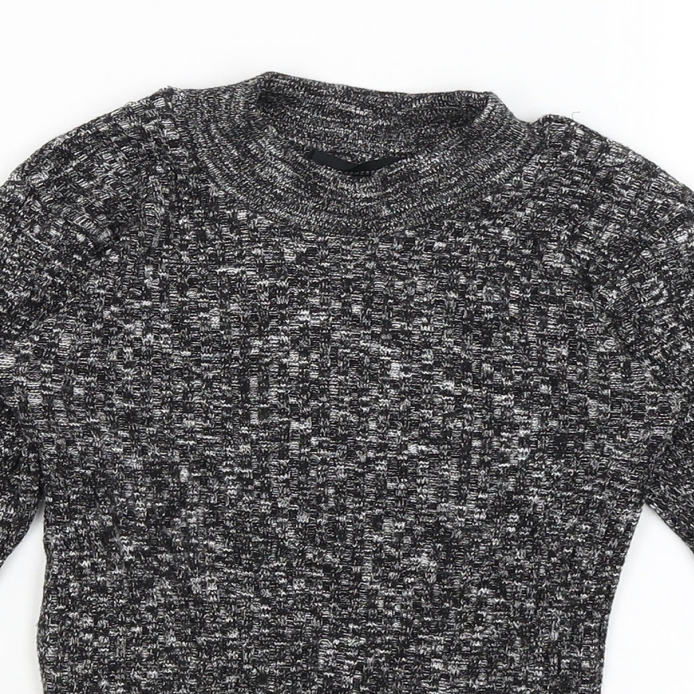 Atmosphere Womens Black   Basic T-Shirt Size 8
