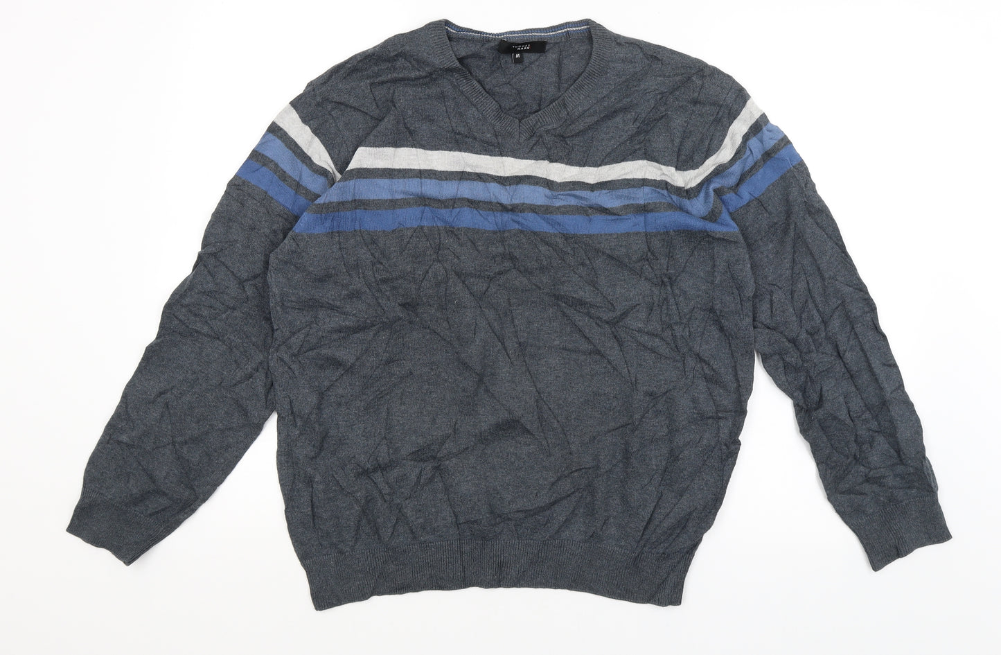 Thomas Nash Mens Blue   Pullover Jumper Size M