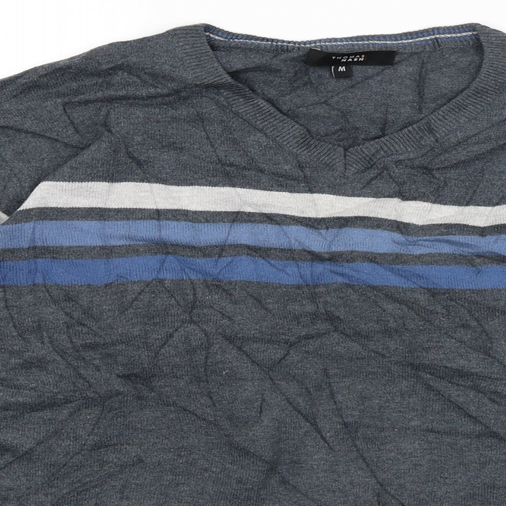 Thomas Nash Mens Blue   Pullover Jumper Size M