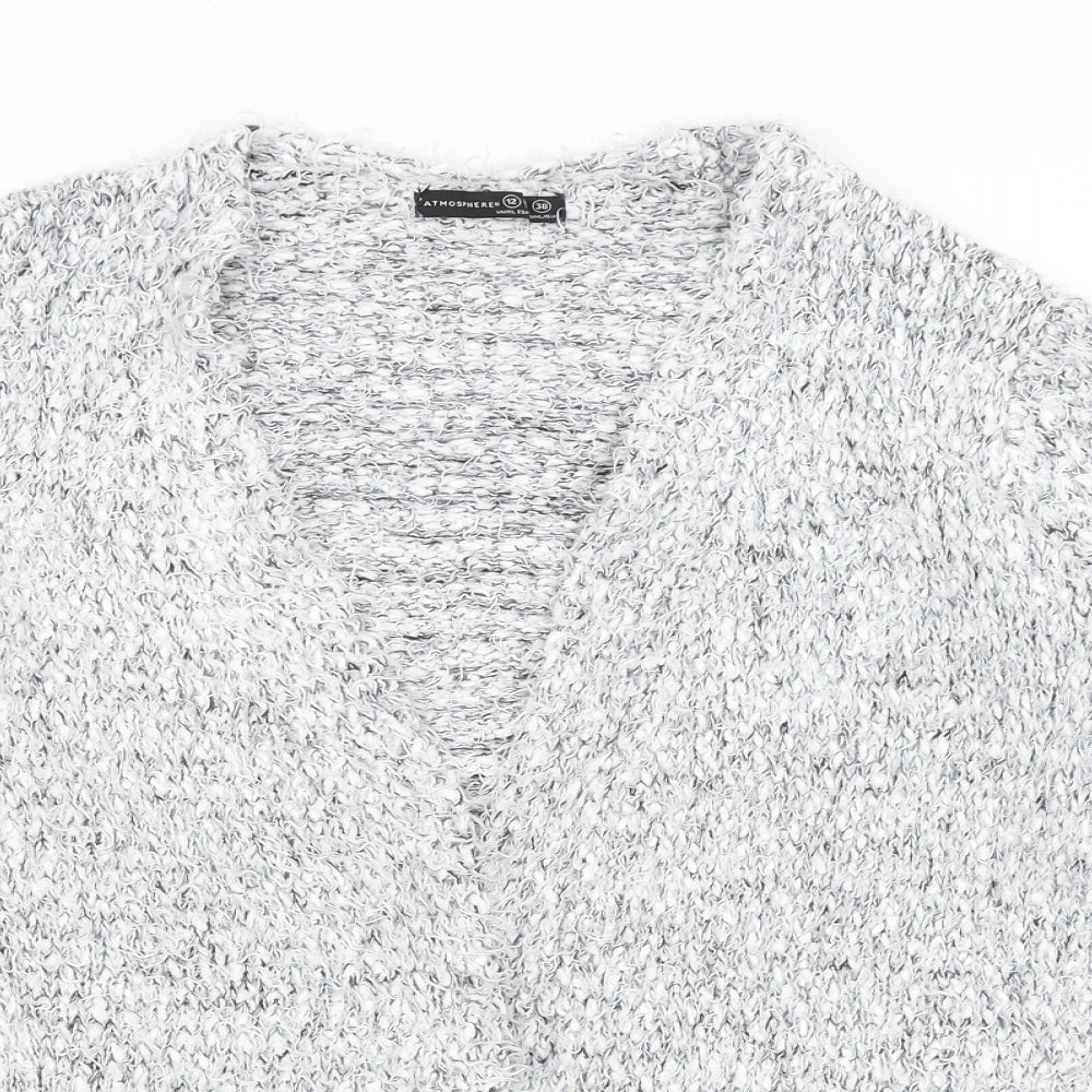 Atmosphere Womens White   Wrap Jumper Size 12