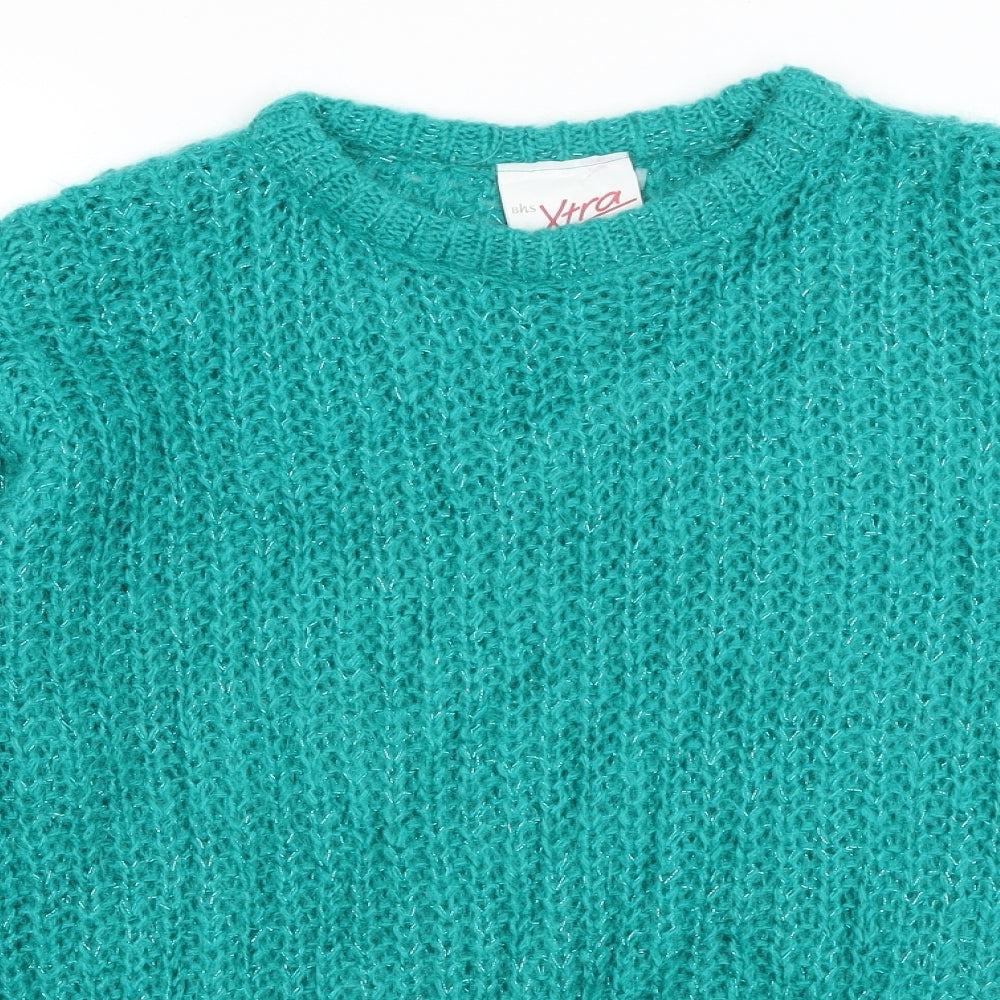 BHS Xtra Womens Green   Pullover Jumper Size 16