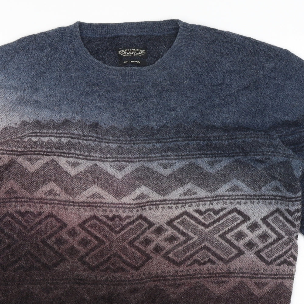 All Saints Mens Brown   Pullover Jumper Size M