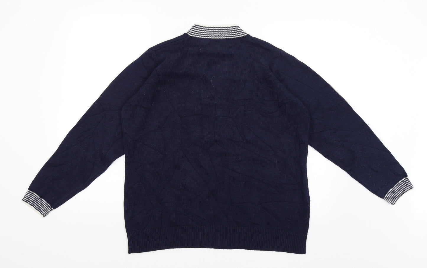 Isle Womens Blue   Pullover Jumper Size 20