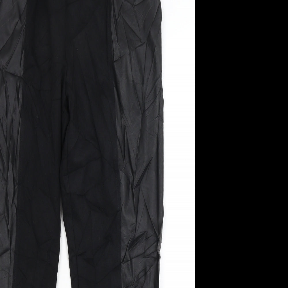 M&Co Womens Black   Trousers  Size 18 L27 in