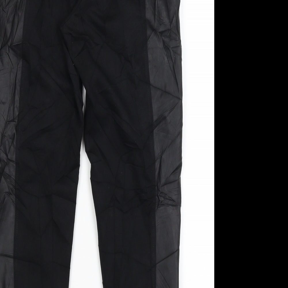 M&Co Womens Black   Trousers  Size 18 L27 in