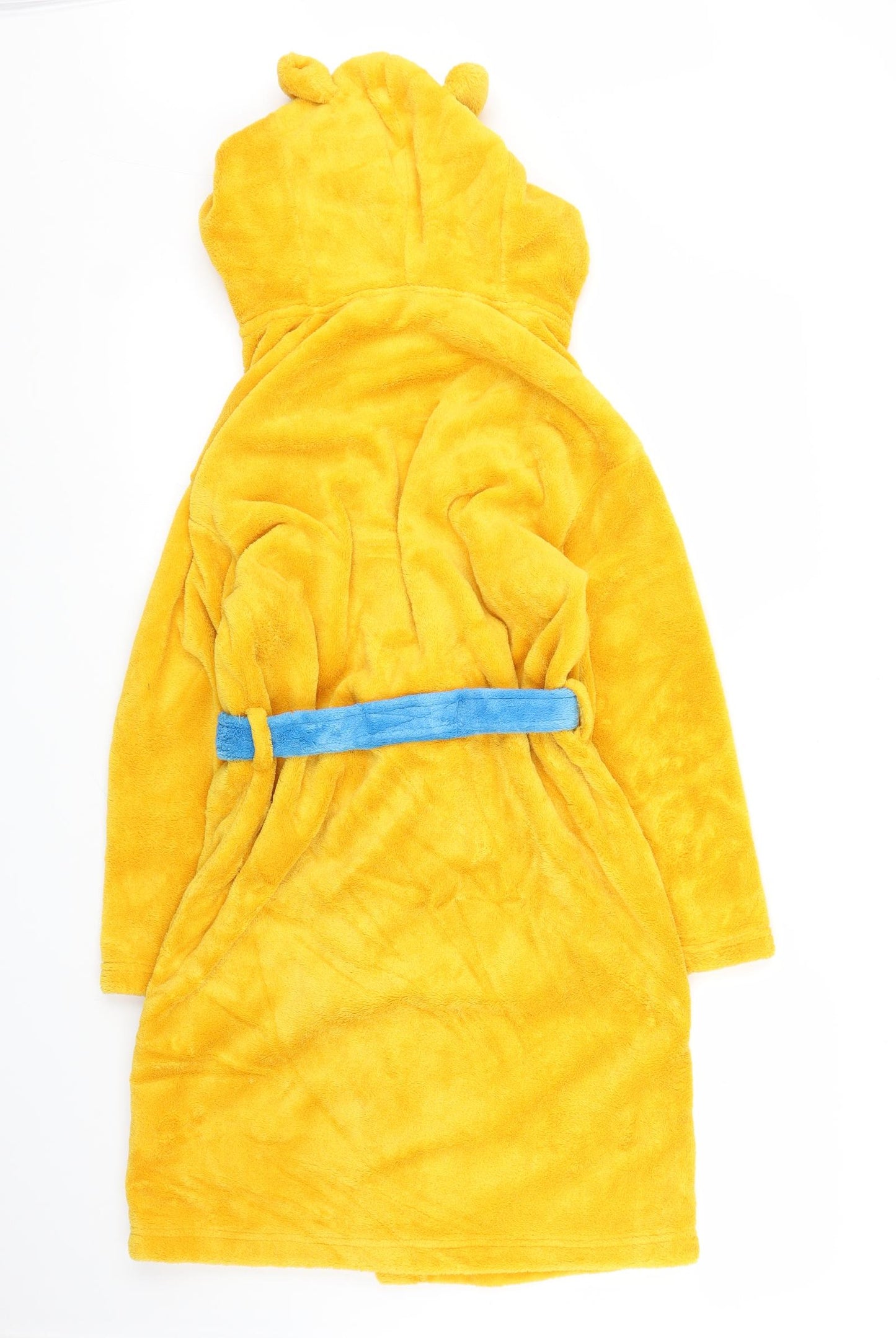 NEXT Girls Yellow Solid  Capri Robe Size 11 Years  - Adventure Time