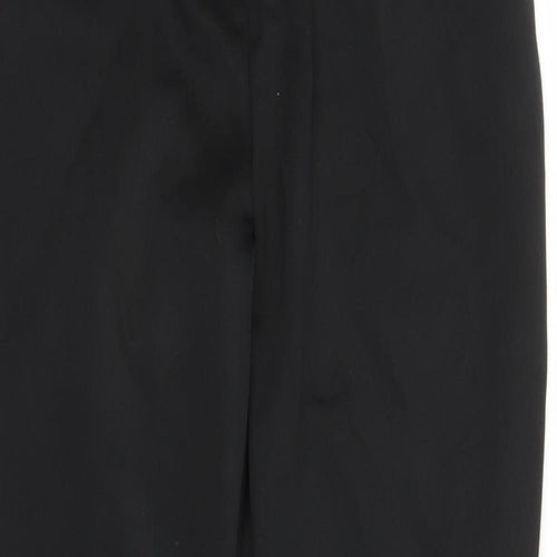 Topshop Womens Black   Capri Trousers Size 10 L24 in