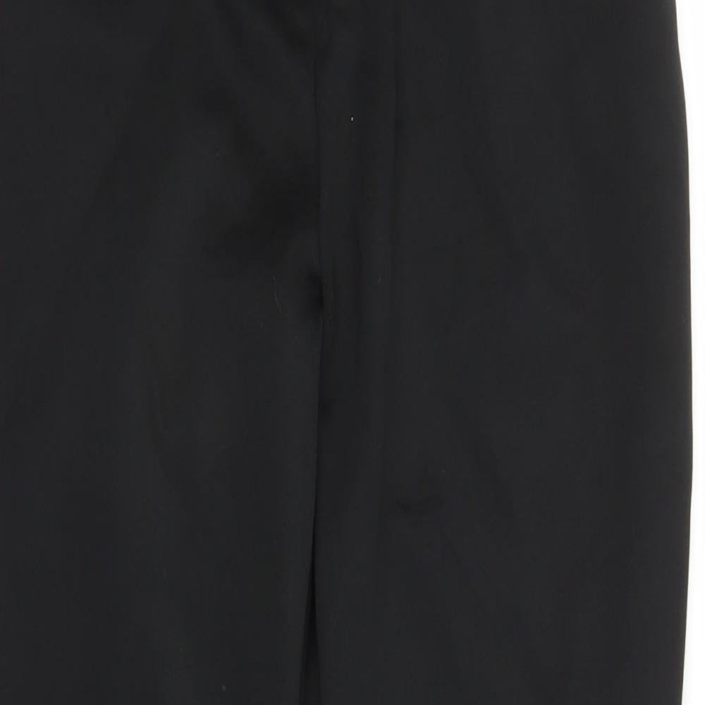 Topshop Womens Black   Capri Trousers Size 10 L24 in
