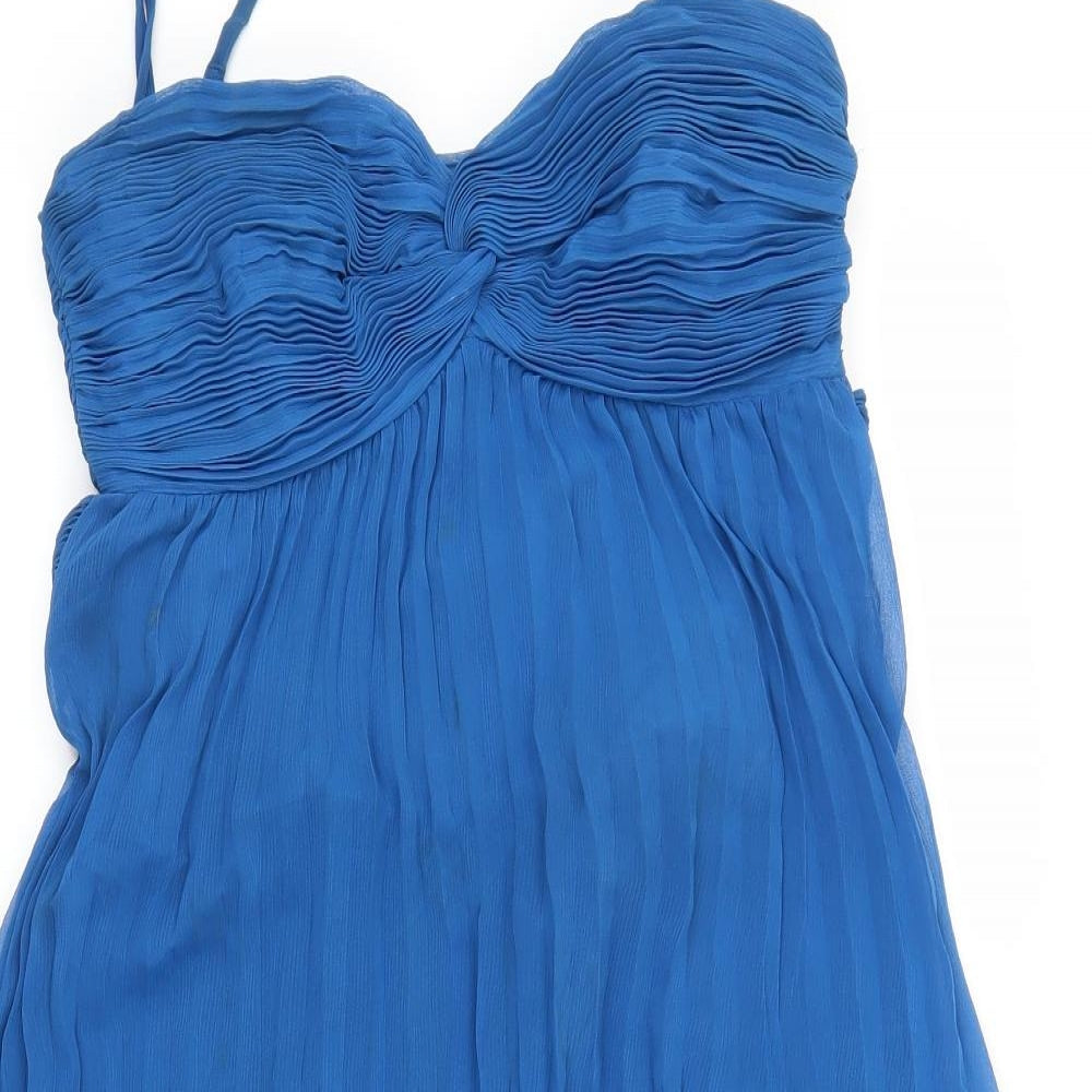 Coast Womens Blue   Fit & Flare  Size 10