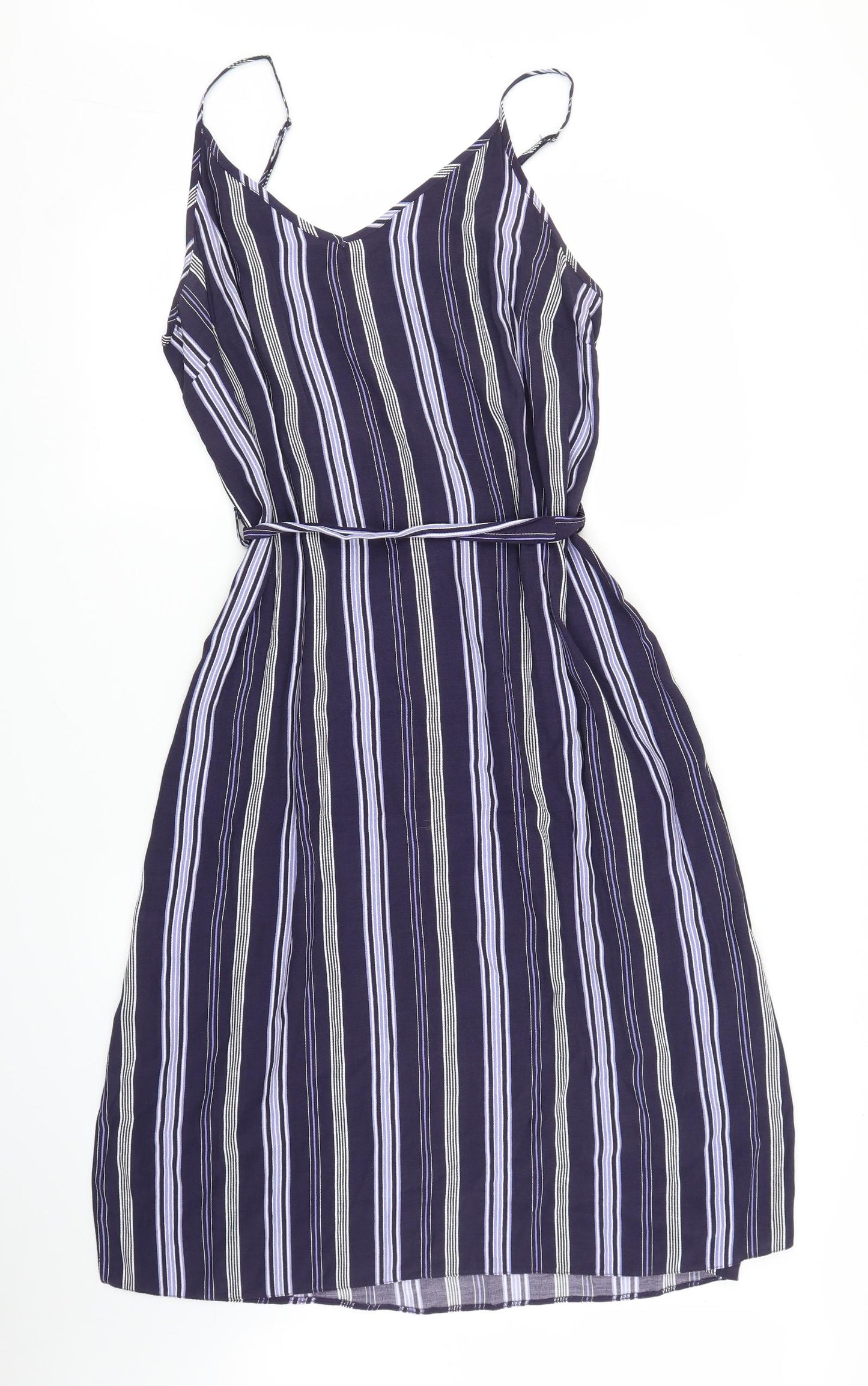 New Look Womens Purple Striped  Shift  Size 16