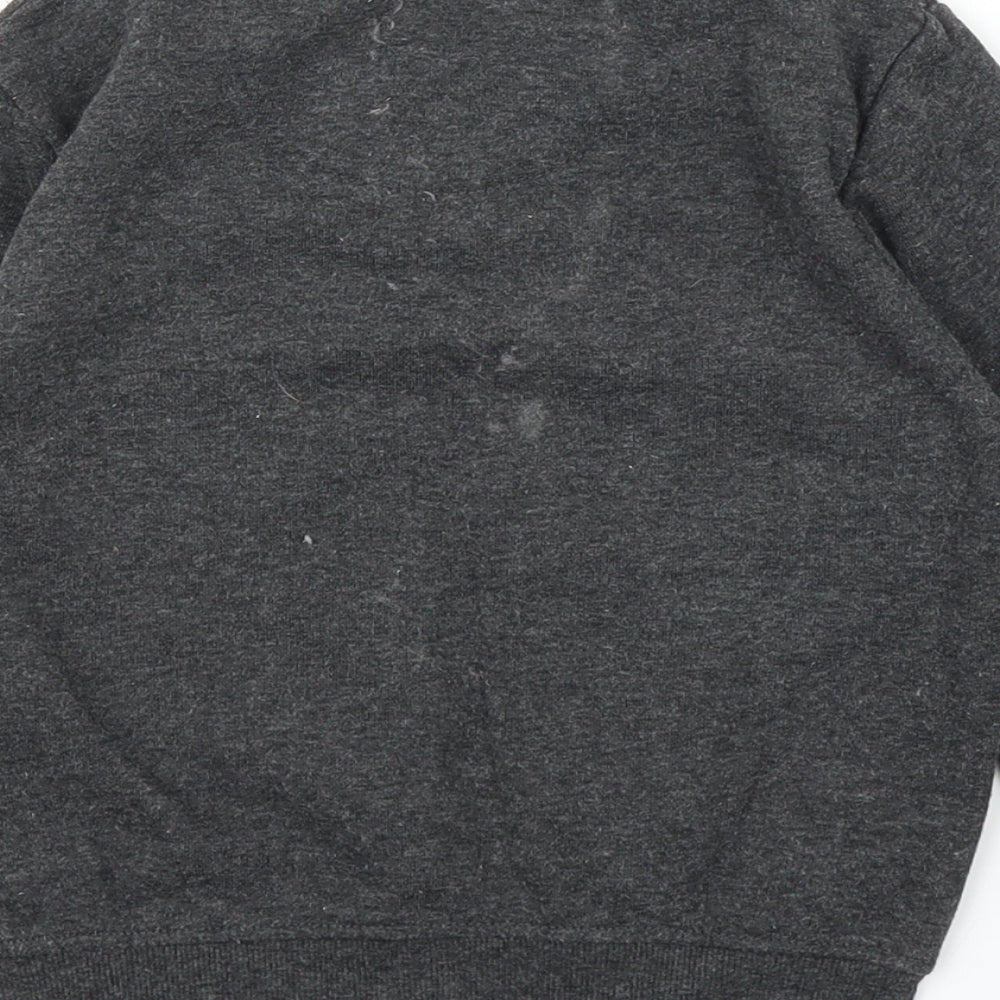 Primark Boys Grey   Pullover Jumper Size 3-4 Years