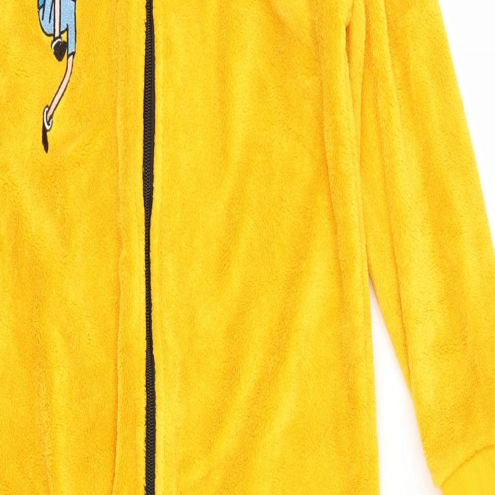 Next Boys Yellow Solid   One Piece Size 10 Years  - Adventure Time