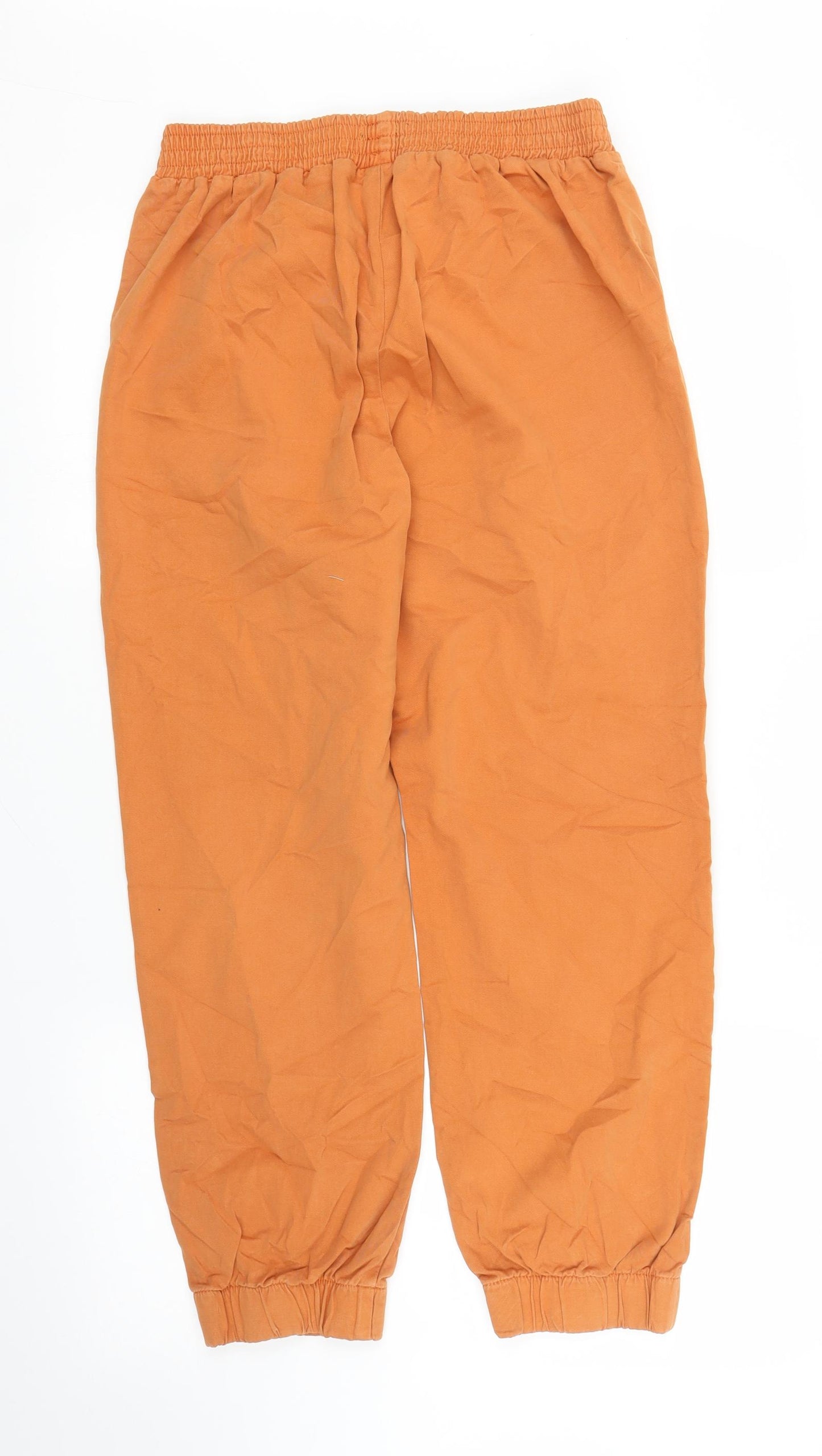 Spring Womens Orange   Carpenter Trousers Size 12 L25 in