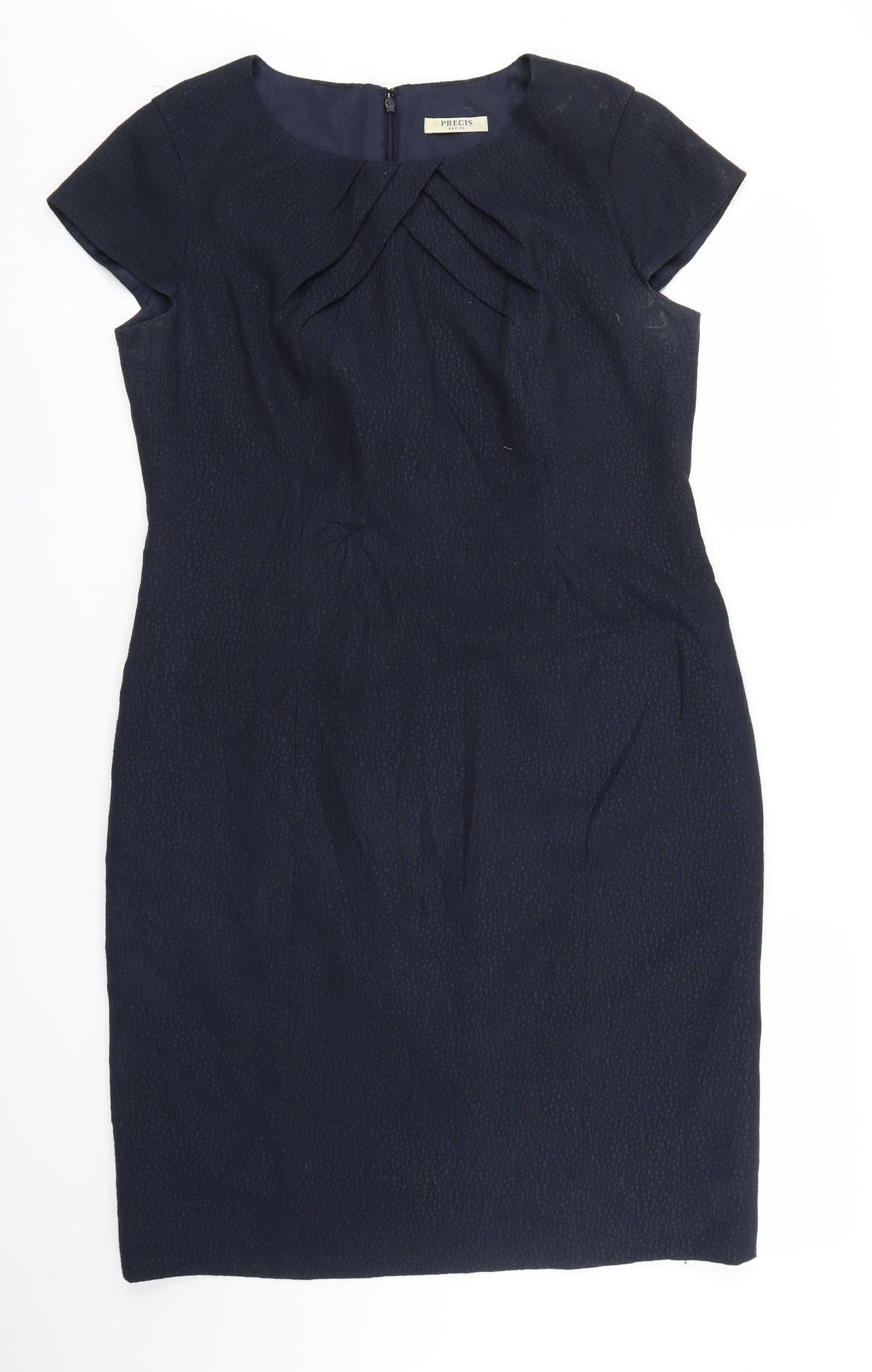 Precis Womens Blue   Sheath  Size 14
