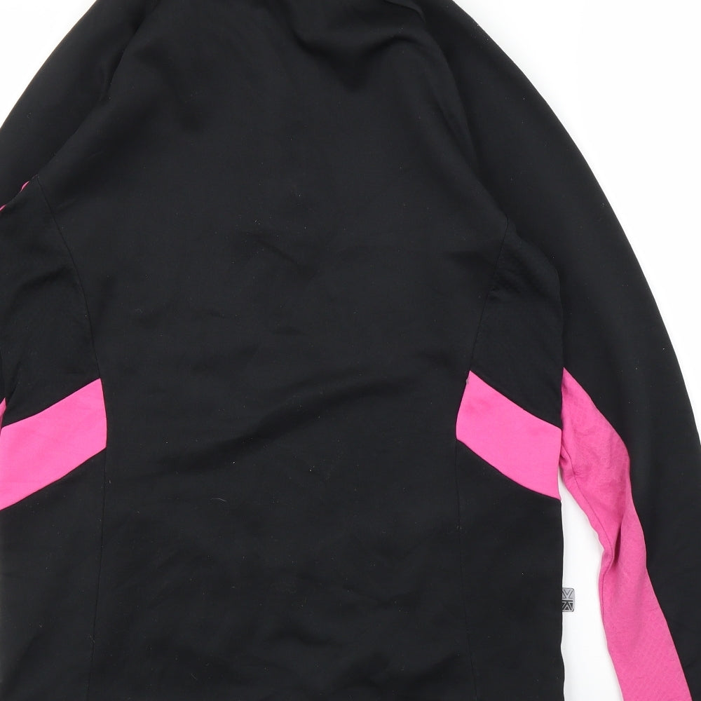 Karrimor Womens Black   Full Zip Jumper Size 10