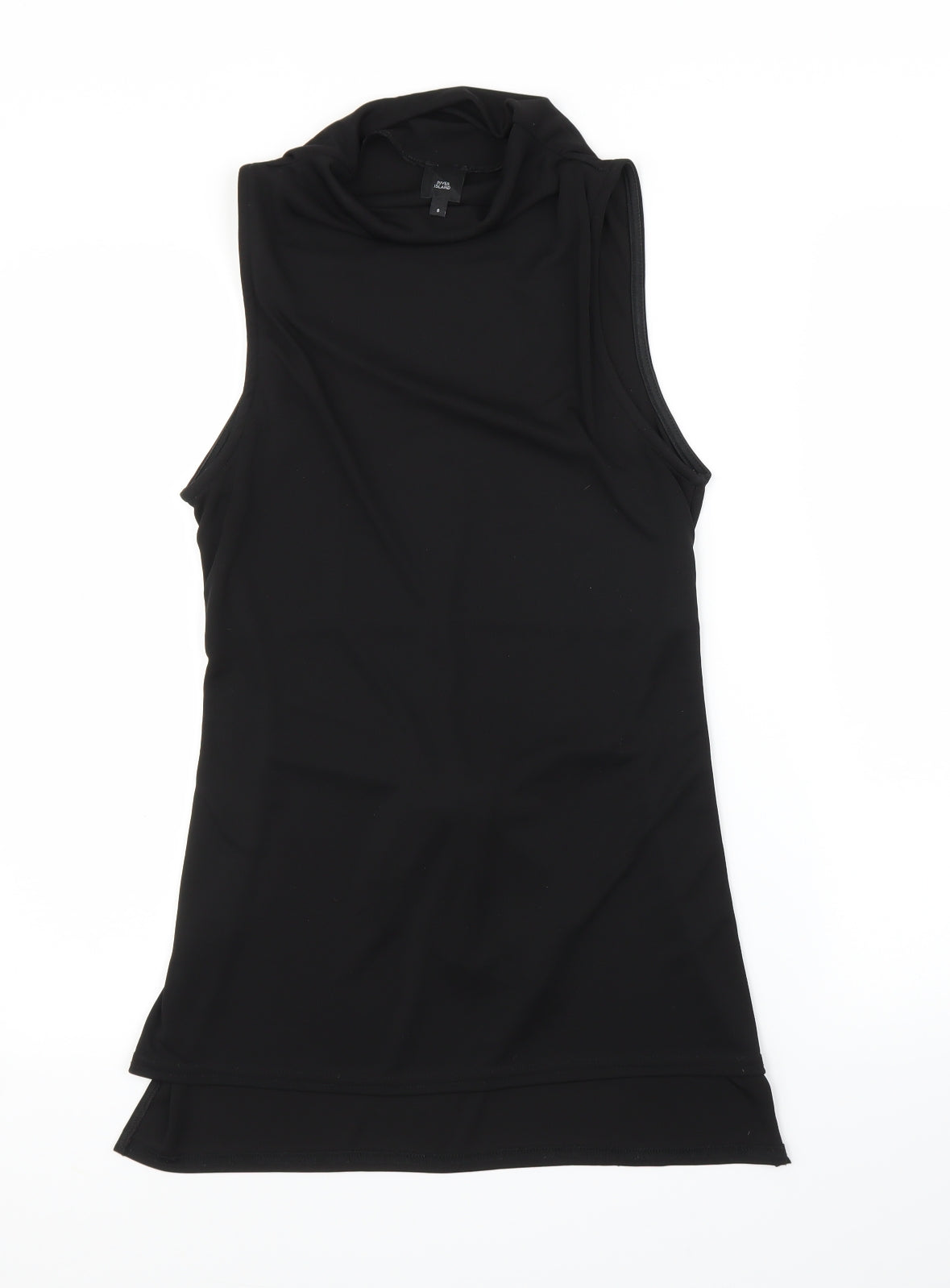 River Island Womens Black   Tunic Blouse Size 8