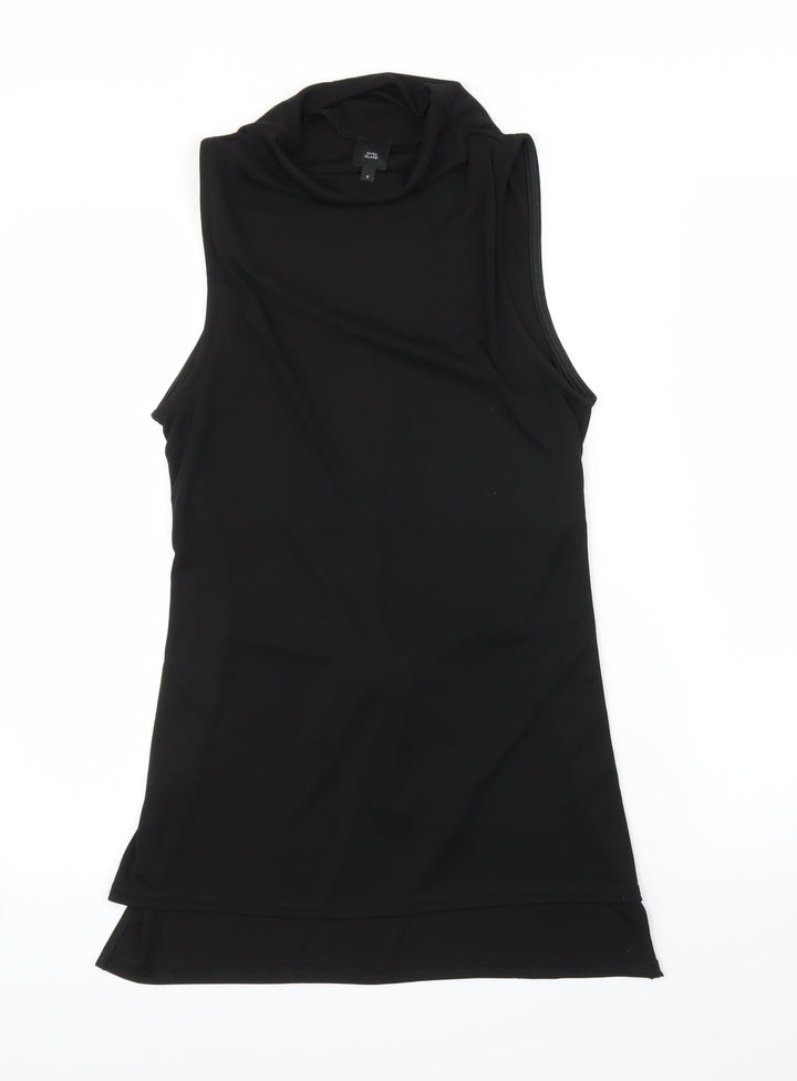 River Island Womens Black   Tunic Blouse Size 8