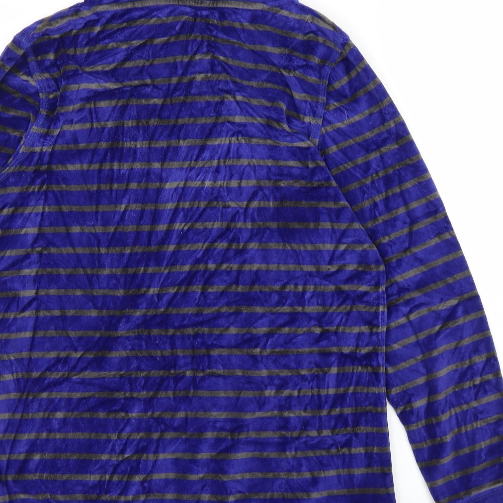 TU Womens Blue Striped  Pullover Jumper Size 12