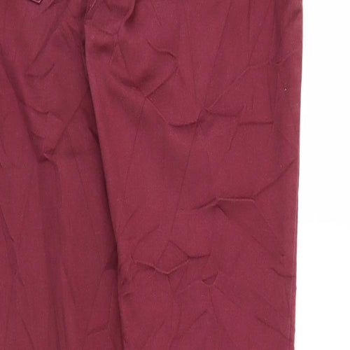 Love Fire Womens Purple   Chino Trousers Size S L26 in