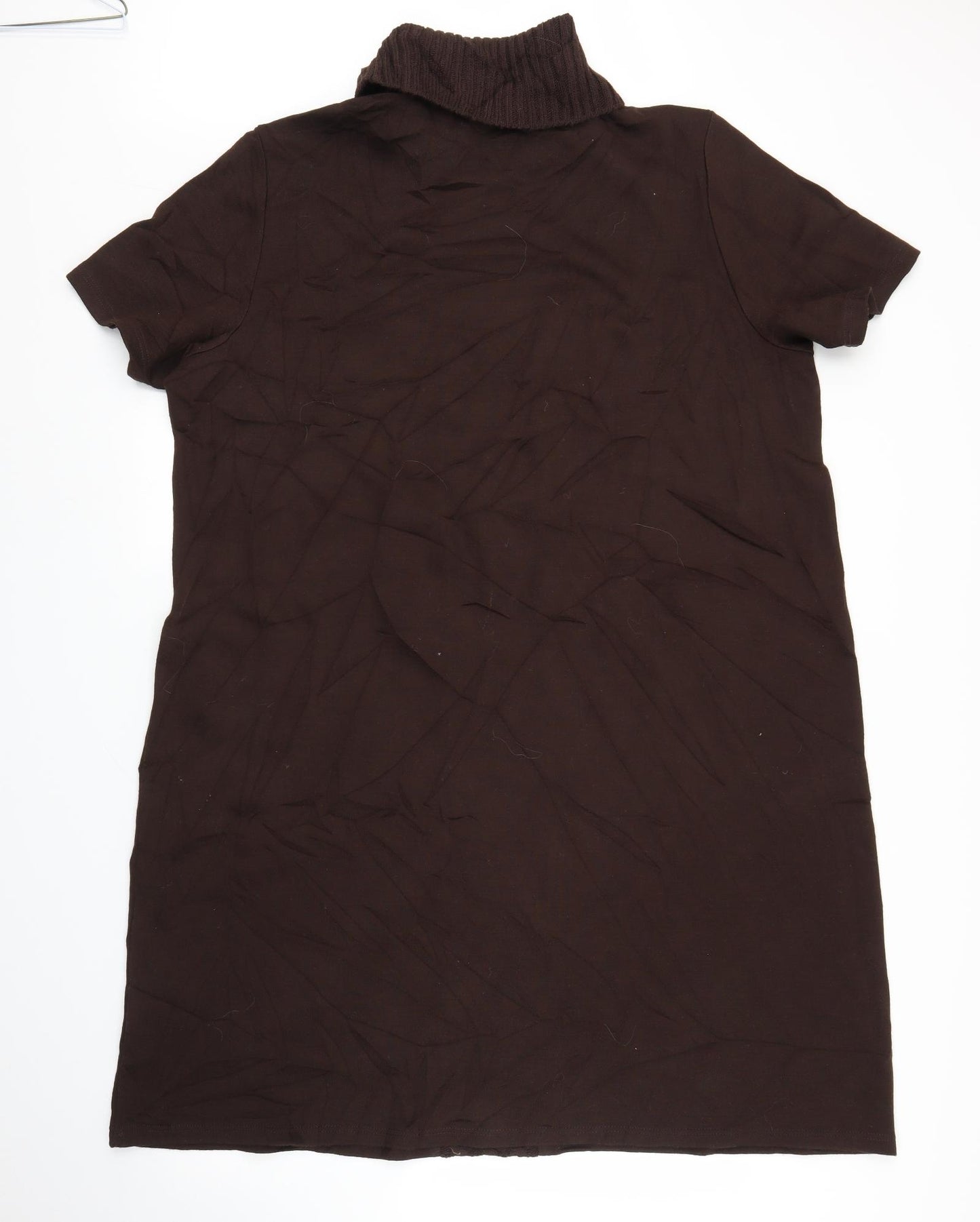 Nina Leonard Womens Brown   Tunic Blouse Size 3XL