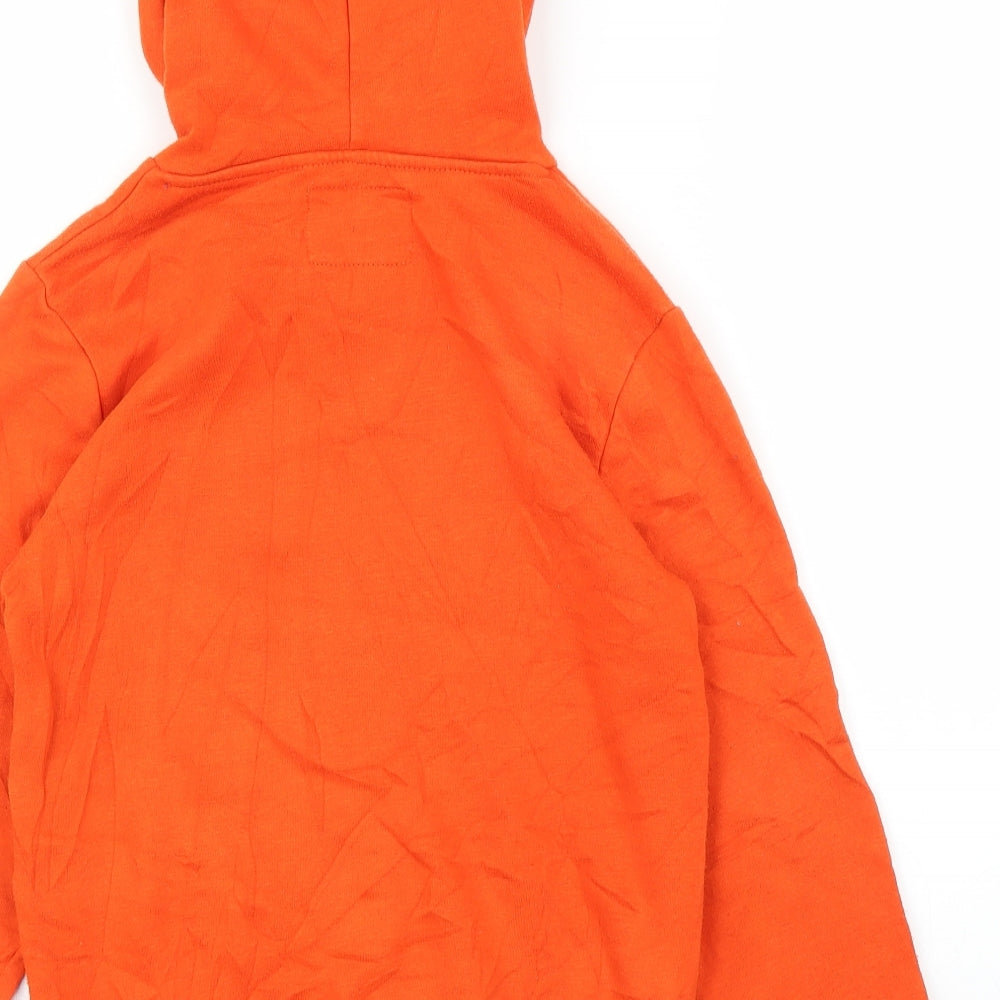 Carbrini Boys Orange   Pullover Hoodie Size 9 Years