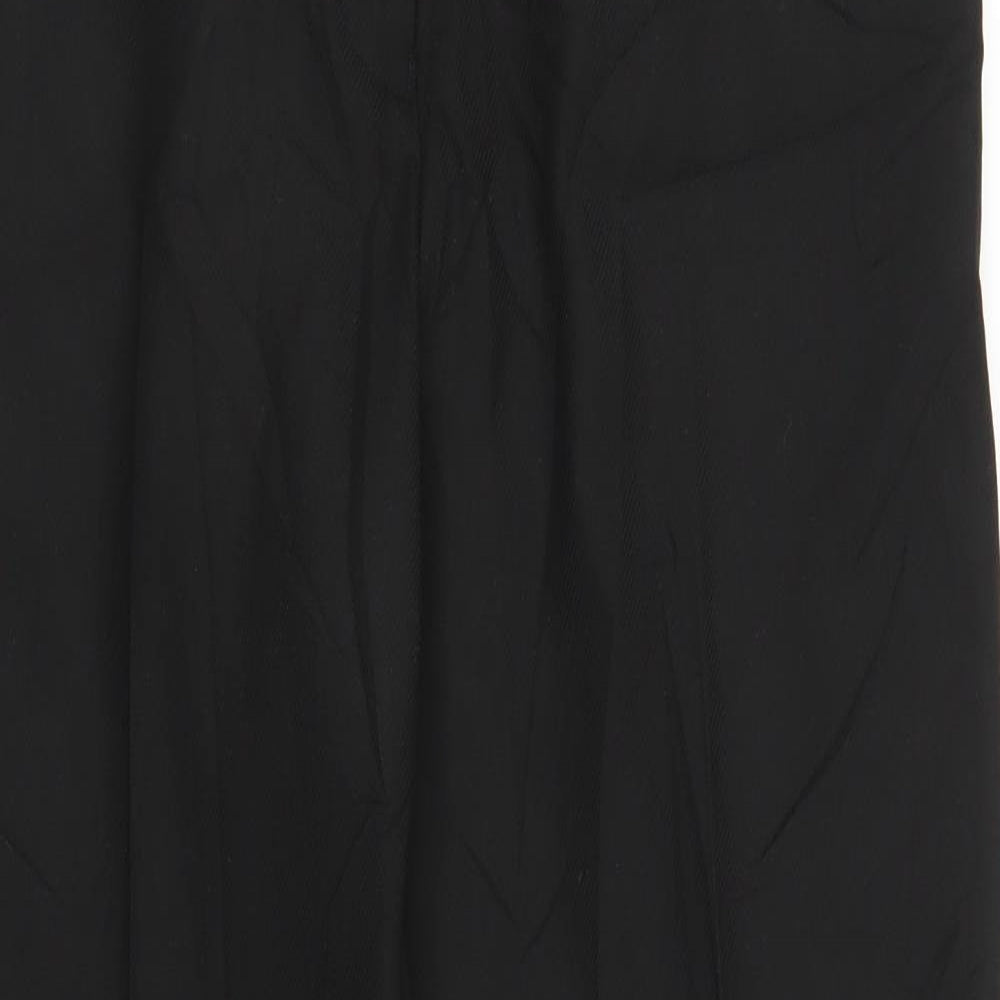 Simon Jersey Womens Black   Trousers  Size 12 L27 in