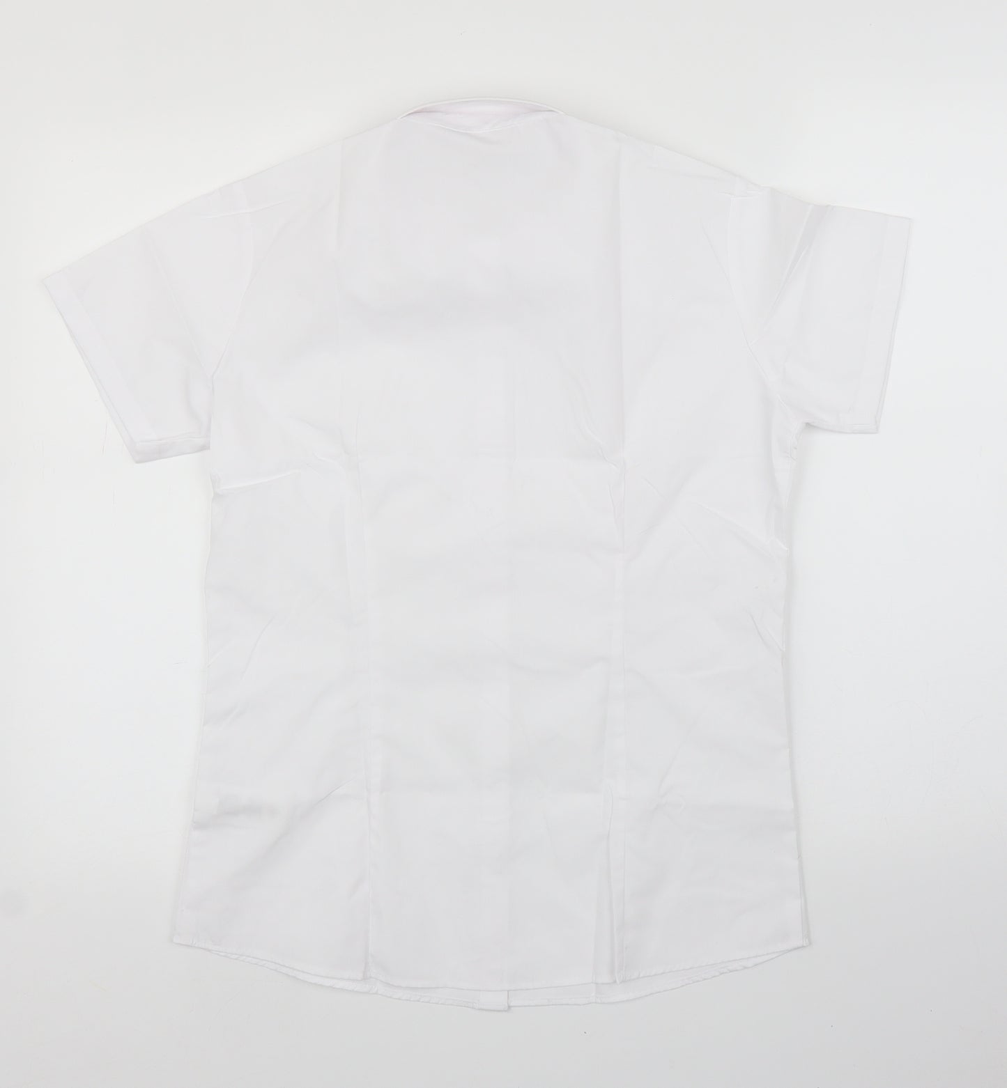 George Girls White   Basic Button-Up Size 13-14 Years