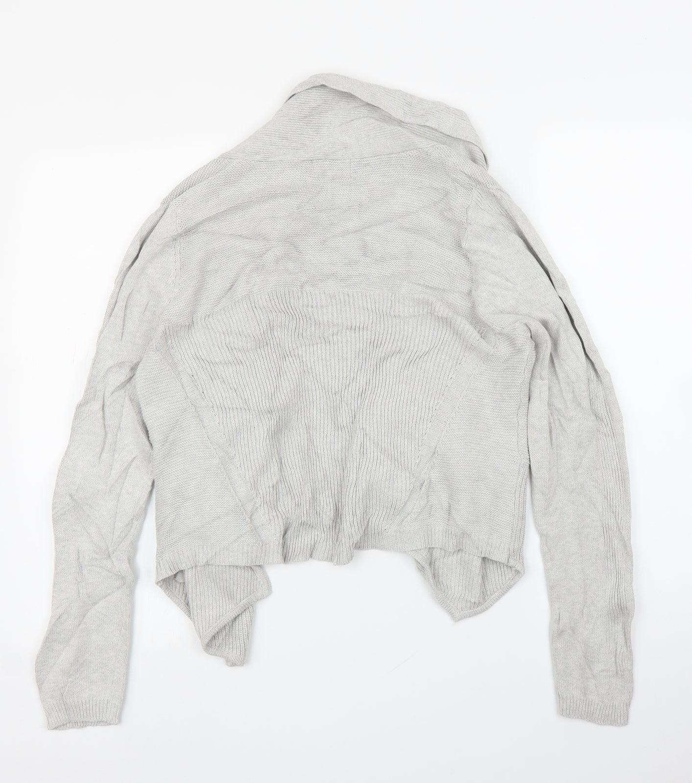 M&S Womens Grey   Cardigan Jumper Size 12