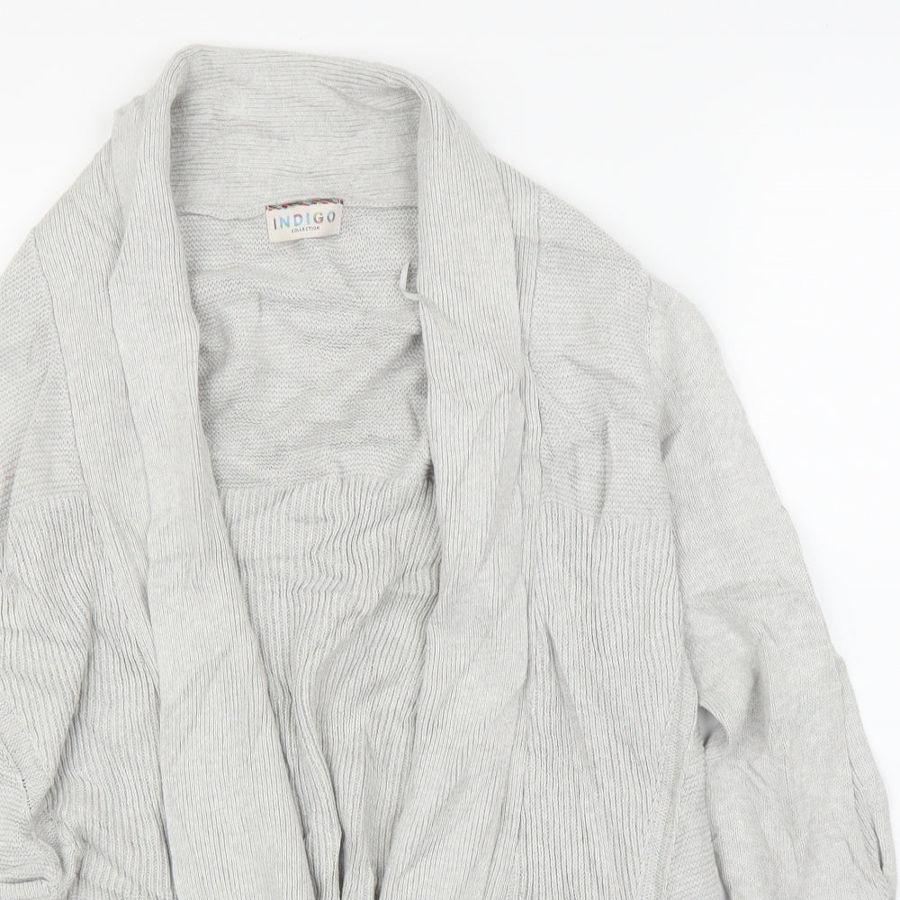 M&S Womens Grey   Cardigan Jumper Size 12