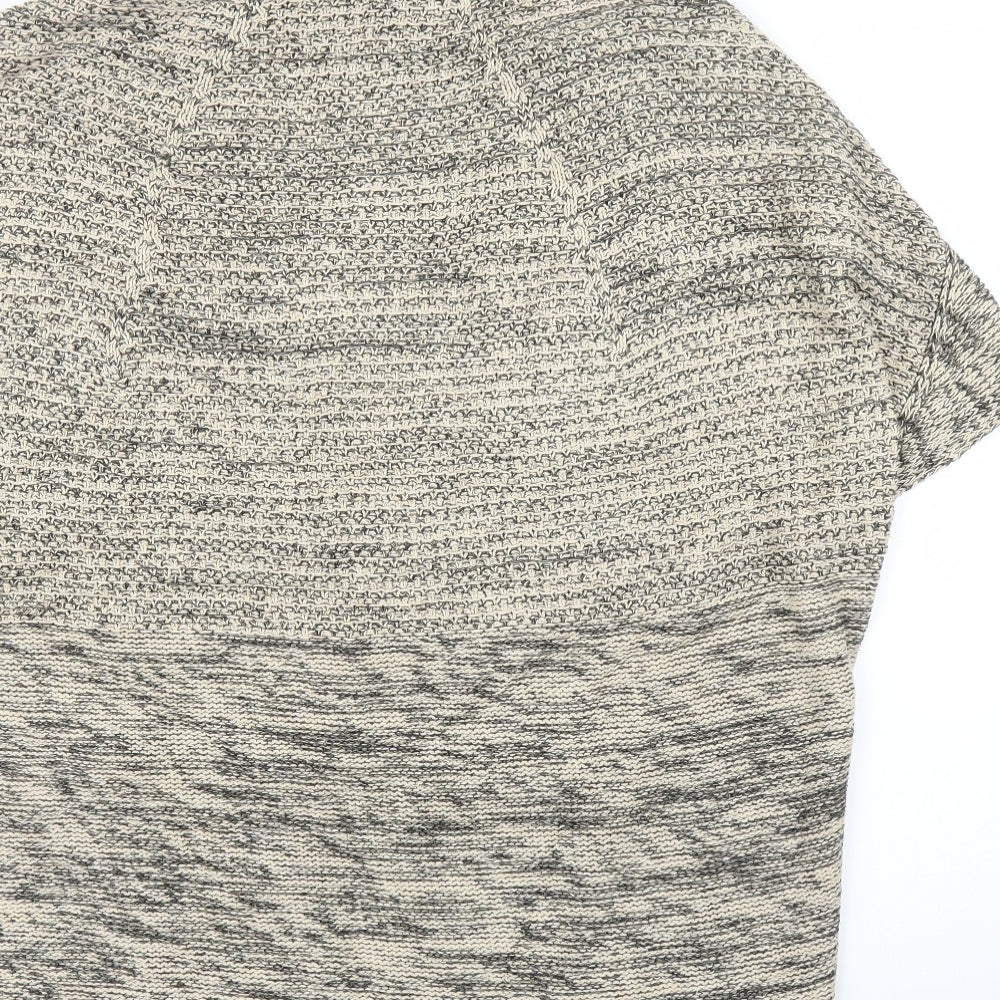 Massimo Dutti Womens Beige   Cardigan Jumper Size S