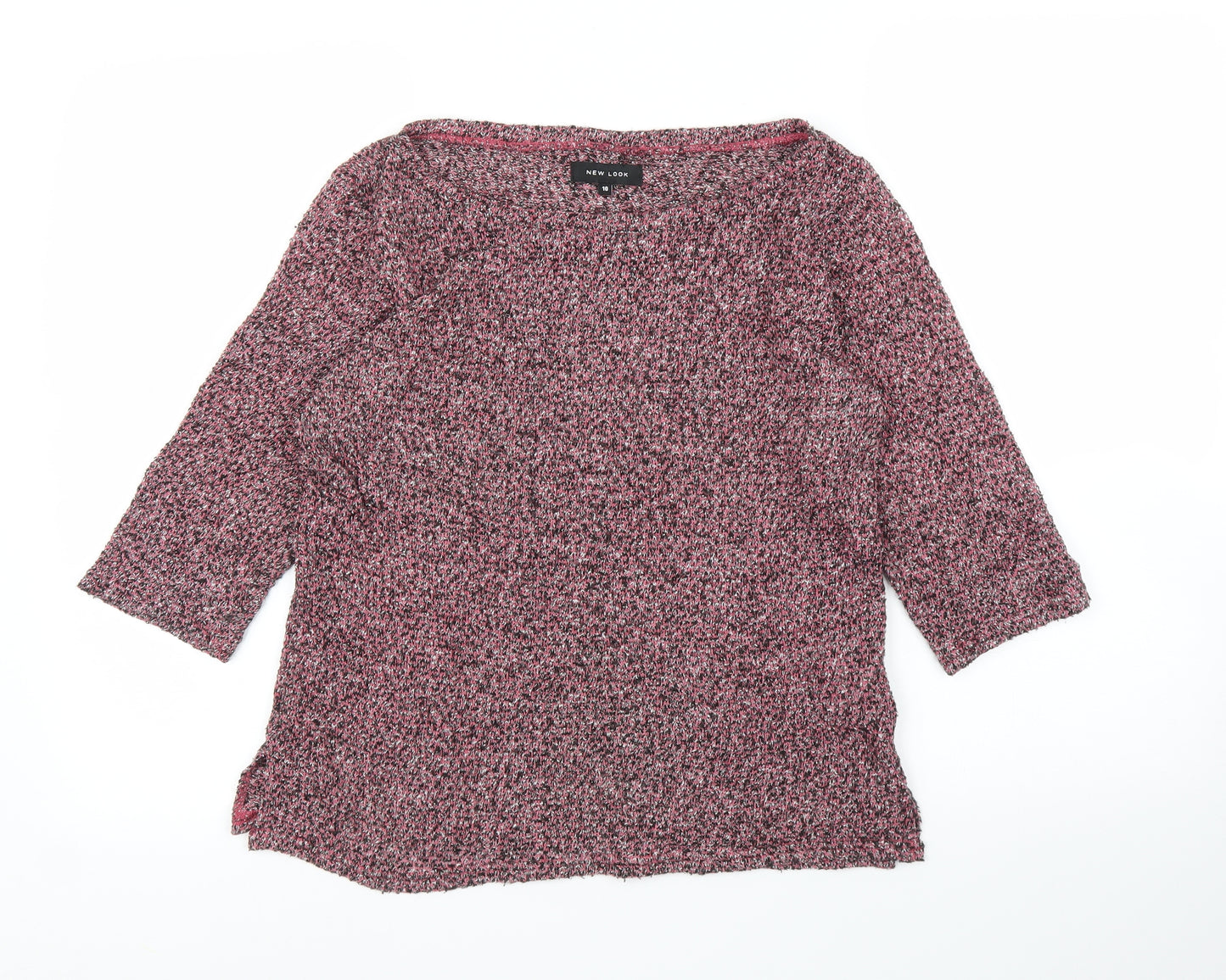 New Look Womens Purple   Basic Blouse Size 10