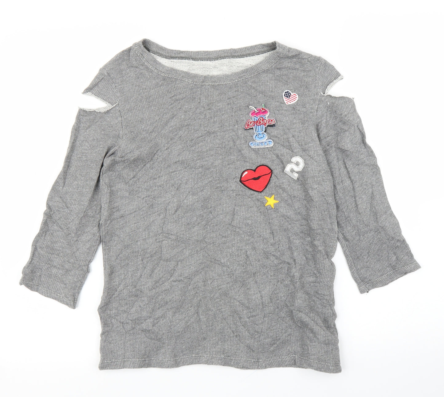 Preworn Womens Grey   Pullover Jumper Size M