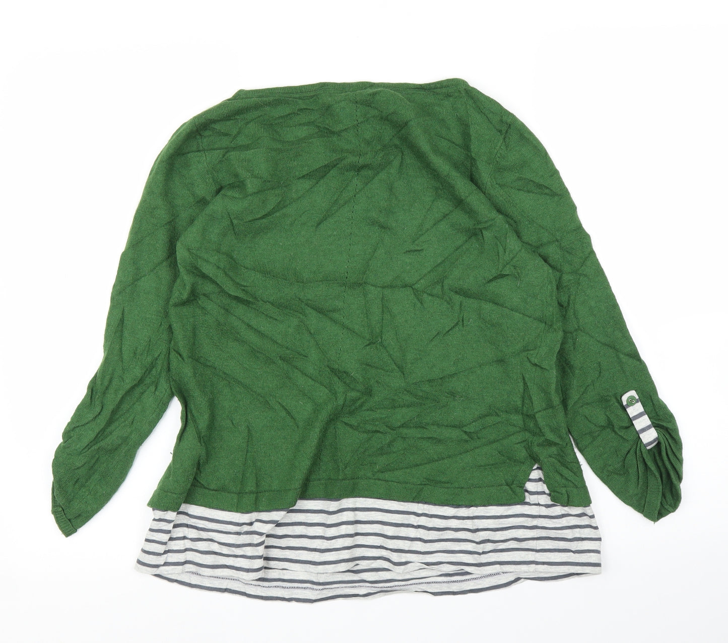 White Stuff Womens Green   Pullover Jumper Size 12