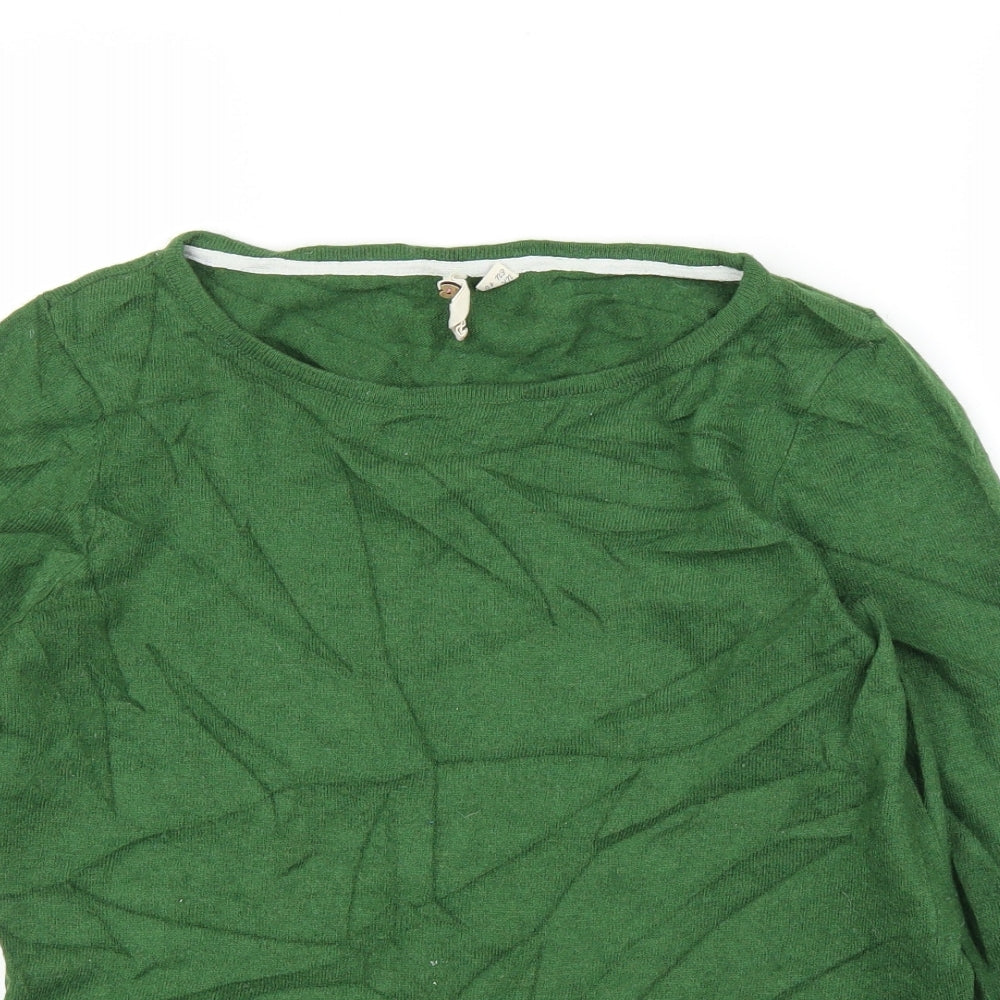 White Stuff Womens Green   Pullover Jumper Size 12