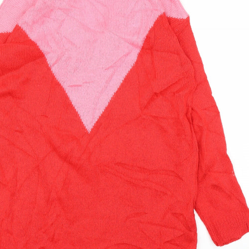 Brave Soul Womens Red   Pullover Jumper Size 14