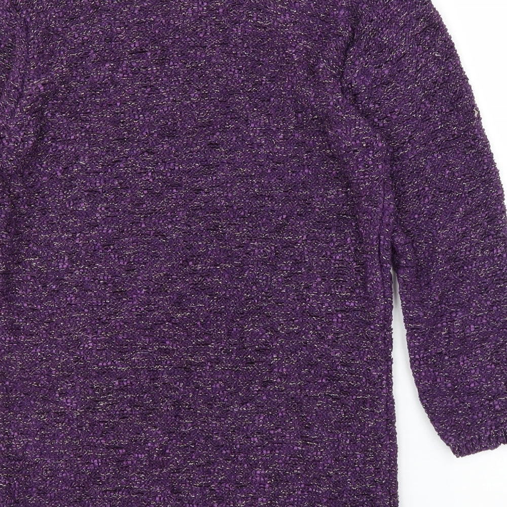 BM Womens Purple   Pullover Jumper Size M