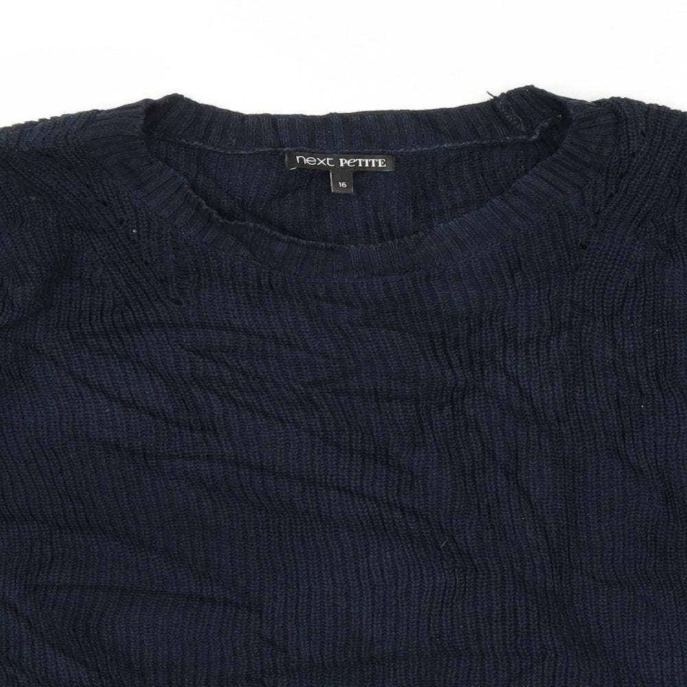 NEXT Womens Blue   Pullover Jumper Size 16