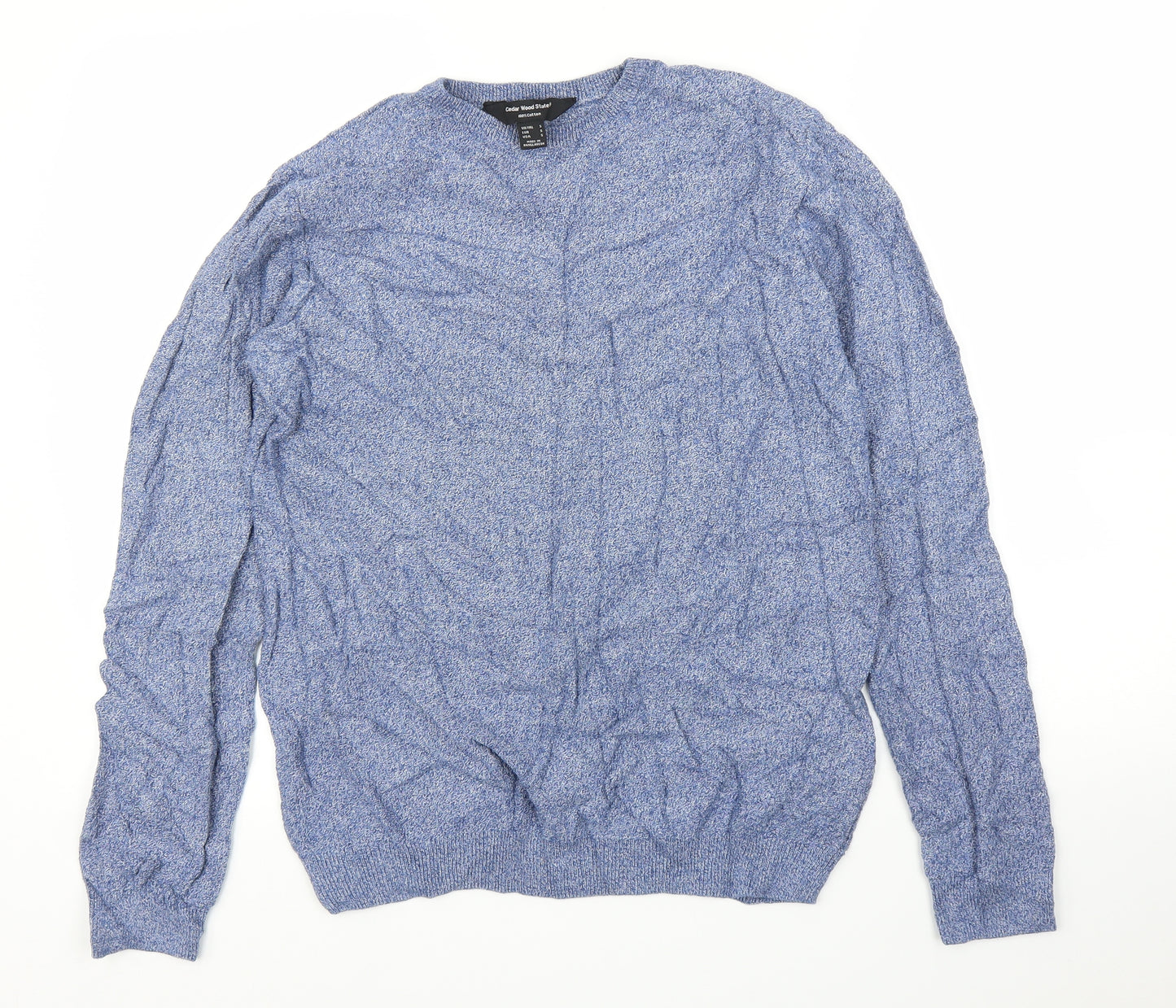Primark Mens Blue   Pullover Jumper Size S