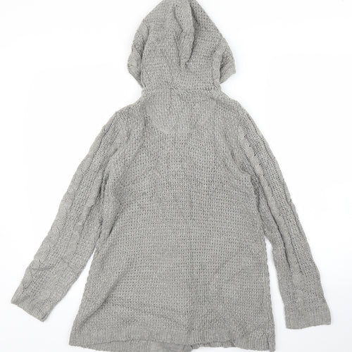 George Girls Grey   Cardigan Jumper Size 12-13 Years