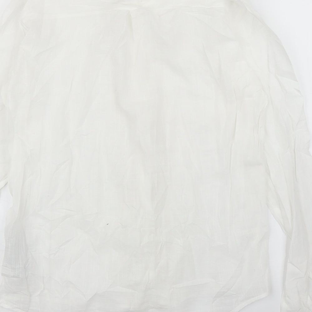 Zara Womens White   Basic Blouse Size S