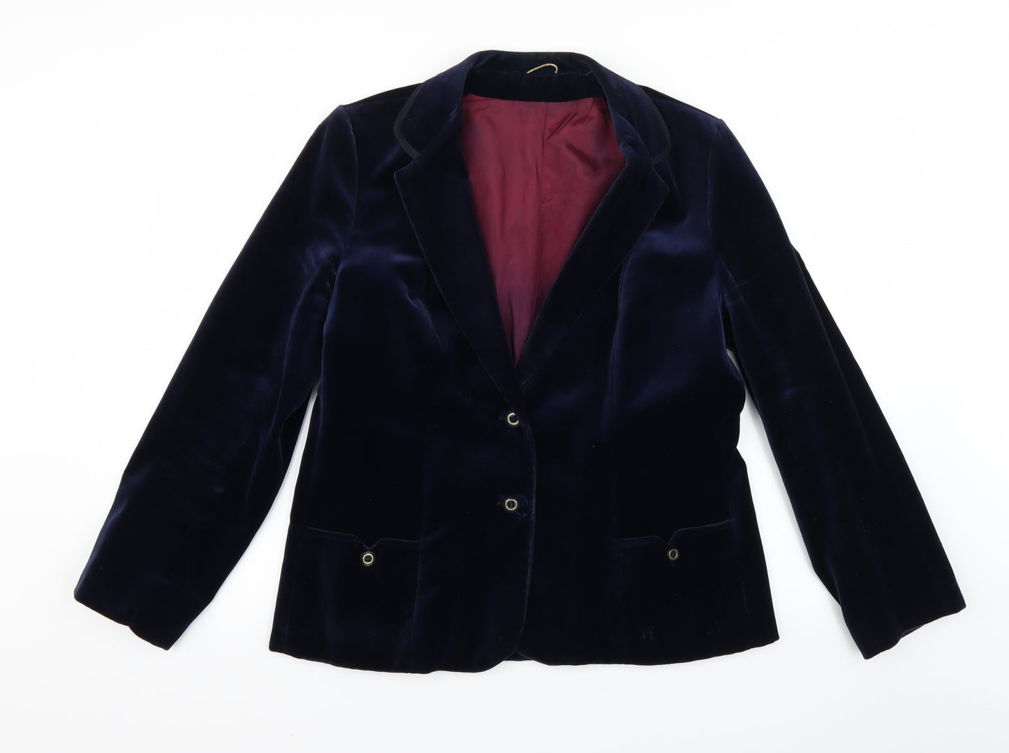 Kent Weavers Womens Blue   Jacket Suit Jacket Size 14