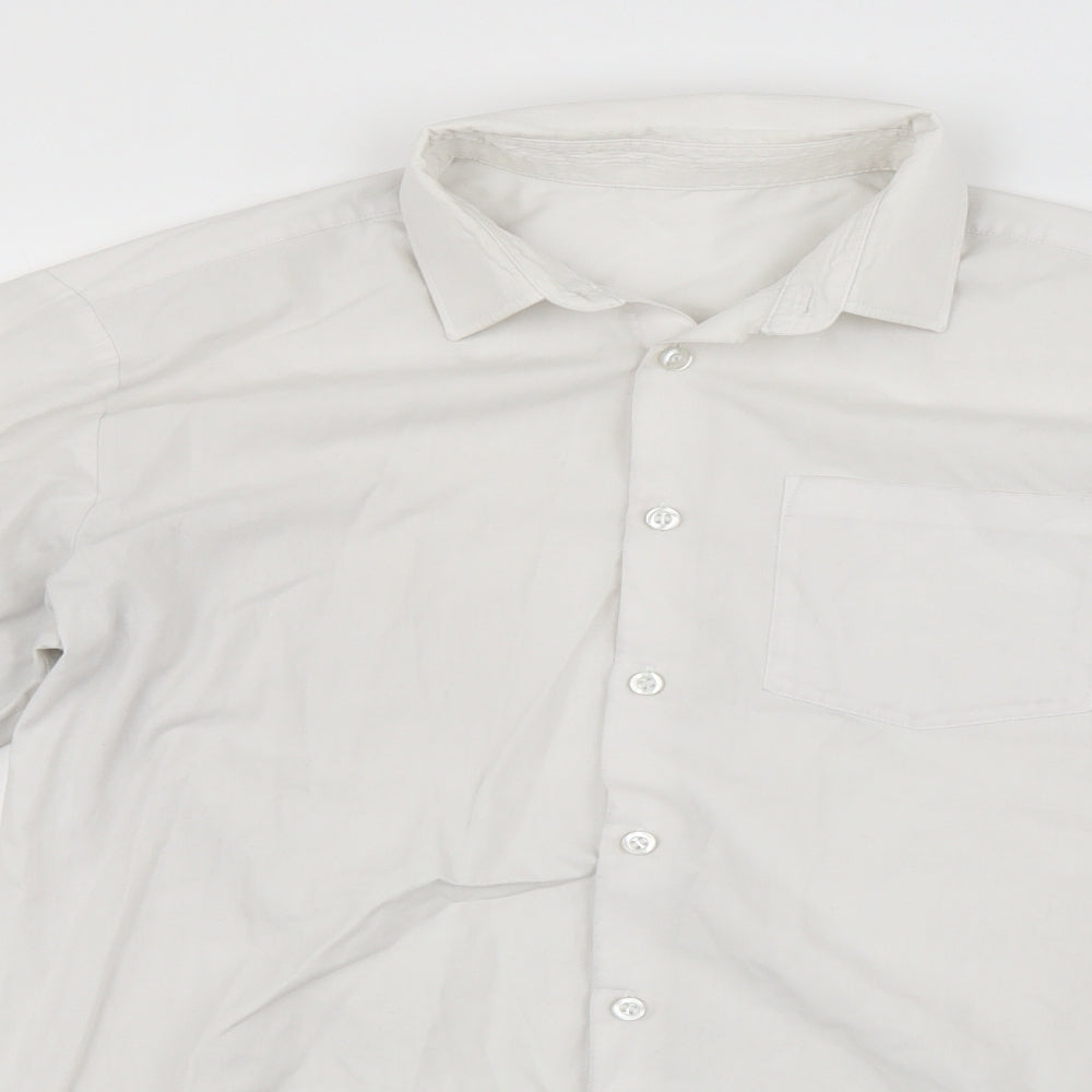 George Girls White   Basic Button-Up Size 15-16 Years